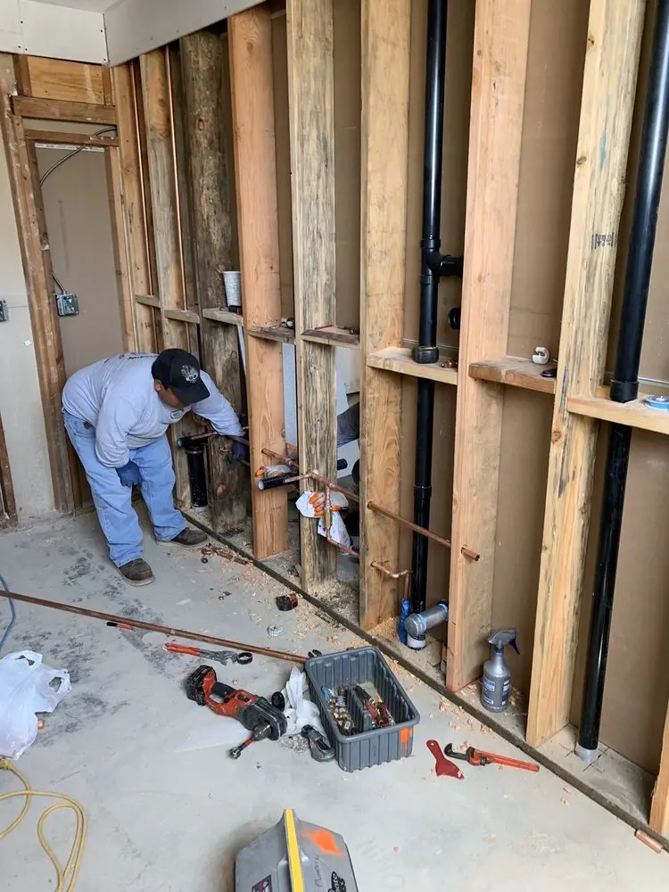 Commercial rough-in plumbing for Trenchless Sewer Repair in Crystal Beach